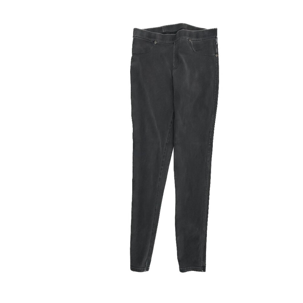 Lildy Jegging Women S/M Black Denim Pull On Stretch Pockets
